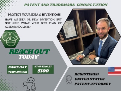 A consultation with a United States Patent Attorney about your Idea