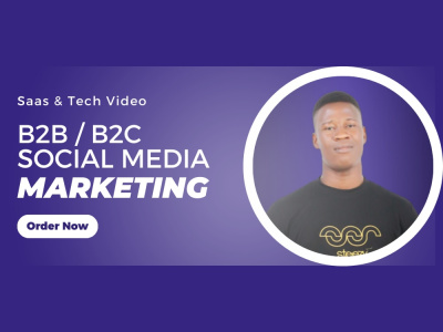 Social Media Marketing For Startups Saas B2B B2C, Saas B2b Marketing Sales
