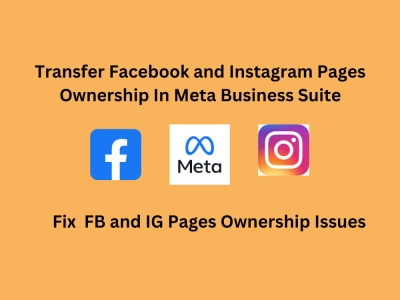Transfer Ownership of Facebook and Instagram Business Pages In Meta Suite