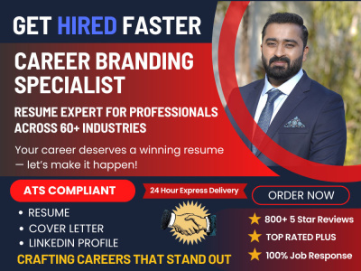 2 targeted resume + CL for 2 desired positions, 45 days interview guarantee
