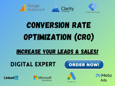 Conversion Rate Optimization - Increase Your Leads, Sales and Growth!