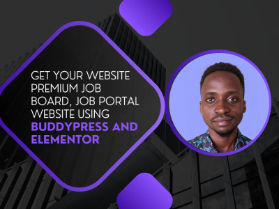 Fully functional job board website using BuddyPress
