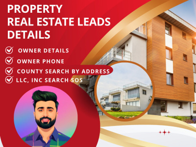 PROPERTY OWNER RESEARCH, REAL ESTATE LEADS RESEARCH