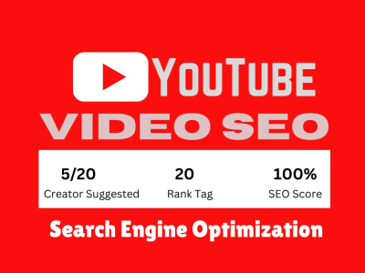 YouTube channel SEO And Video Optimization for fop rangking