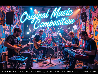 Custom Song Composition – Original Music & Lyrics Tailored Just for You!