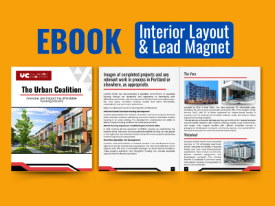 Professional PDF Ebook Lead magnet and book typesetting layout in canva