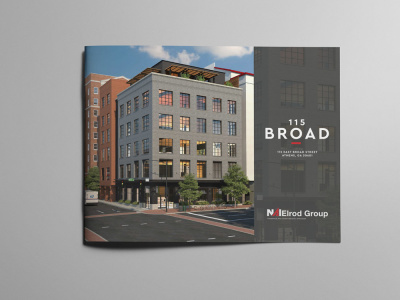 A real estate offering memorandum brochure.