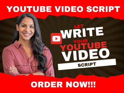 An explainer Scriptwriting for your Youtube channel and any other platform