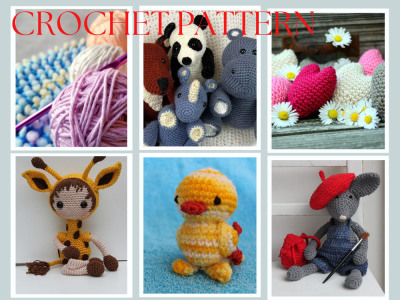 Amigurumi crochet pattern Etsy crochet pattern with pictures and videos