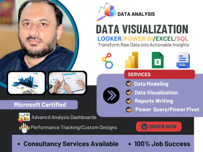 Expert Power BI Developer for Advanced Data  Visualization and Analysis