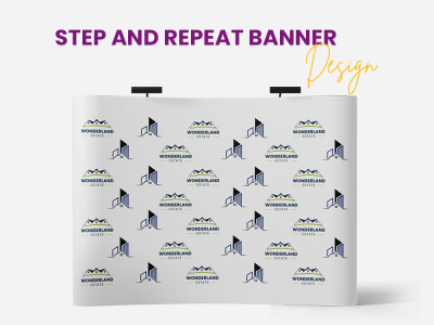 Trade show booth, backdrop , step and repeat banner