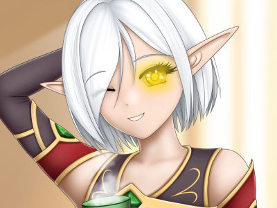 Cute Anime Style Illustration | PFP (Profile Picture) | Fanart