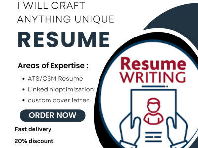 A professional ATS-Compliant resume Tailored to your specific industry.