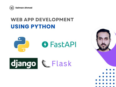 Creative and responsive web application using Python, Django and Flask ...