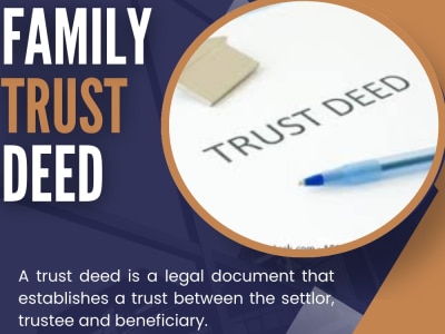 A quality and comprehensive family trust deed.
