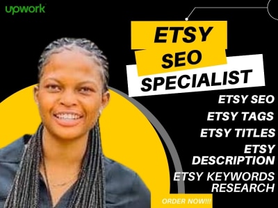 Etsy SEO Specialist Etsy manager Etsy store optimization