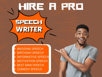 Engaging speech wedding speech comedy speech best man speech and event spee