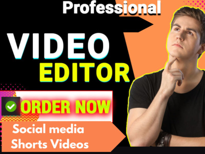 Creative video editor expert in adobe and after effects.
