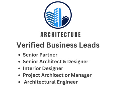 Engineering & Architecture Industries Business Verified Leads