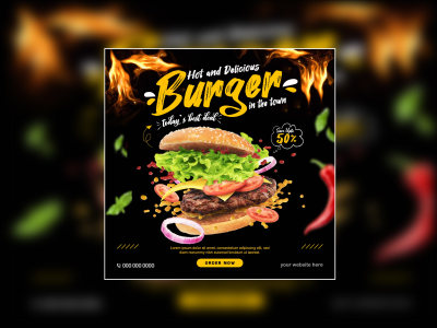 Creative & professional poster design for social media and your business
