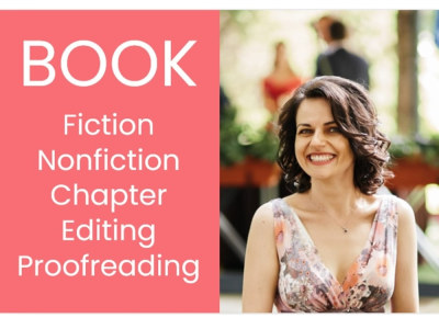Book editing proofreading, novel, romance, memoir