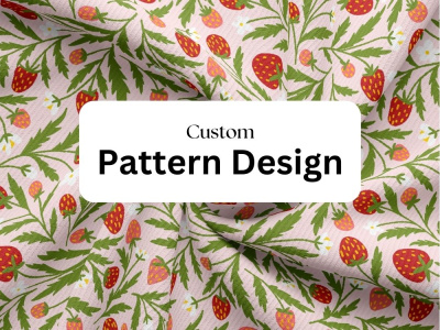 A custom pattern design tailored to elevate your brand or product identity