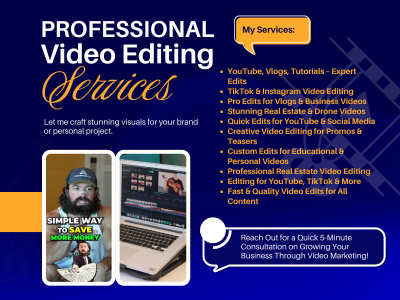 High-Quality Video Editing for TikTok, Instagram Reels & YouTube Shorts