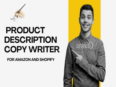 A professional product Description copy writer for amazon and shopify