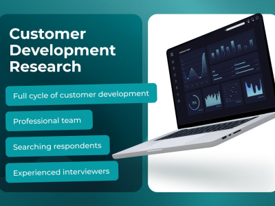 Customer Development Research by an experienced team