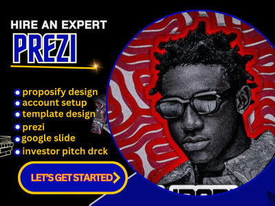 A professional prezi, powerpoint and canva presentation design and redesign