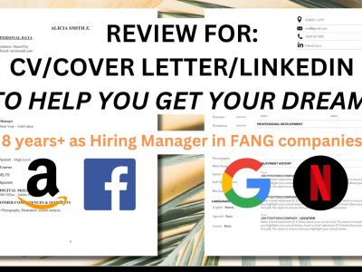 A revamped resume tailored to Amazon and other FANG