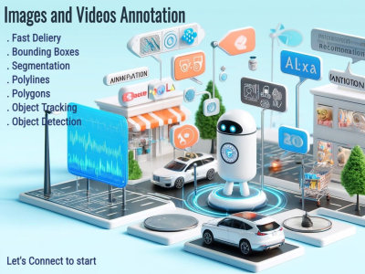 High quality Images annotation, Bounding boxes and Data labeling