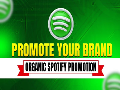 Organic Spotify Music Promotion. Promote your Brand