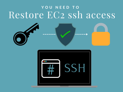 Restore EC2 instance SSH access (key reset)