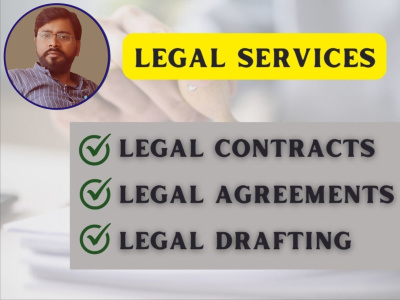 A professionally drafted Legal contracts/Legal Agreements