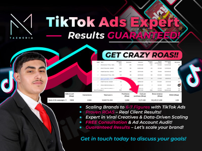 More sales with TikTok ads – Results Guaranteed!