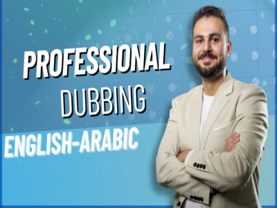 Professional English-to-Arabic Dubbing – Natural & Emotionally Captivating