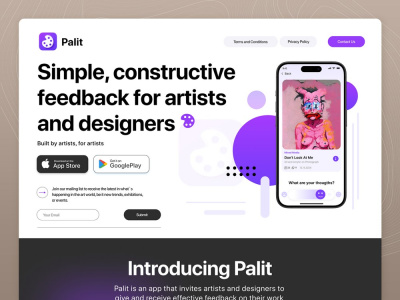A professional Landing Page/Web design