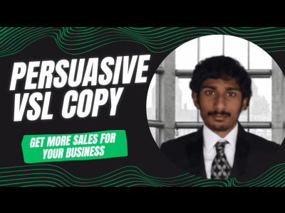 Video sales letter copy that converts | direct-response VSL copywriter