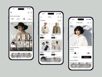 Custom modern and user-friendly mobile app UI/UX design in Figma