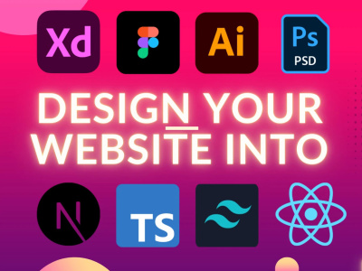 Web Application using React JS, Next JS with backend Node JS Figma to ...