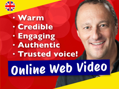 Website narration, youtube intro, internet advert, promo video voice over