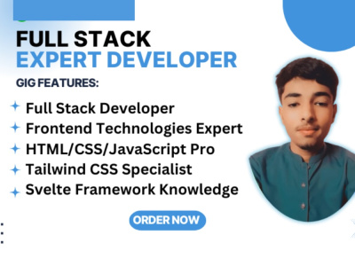 A HTML, CSS, Django, Nodejs, database & responsive website for any ...
