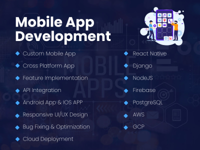 Mobile App Development | Android | IOS | Frontend | Backend | Upwork