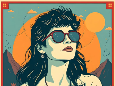 Vintage & Retro Illustration, Poster, and T-Shirt Design Services