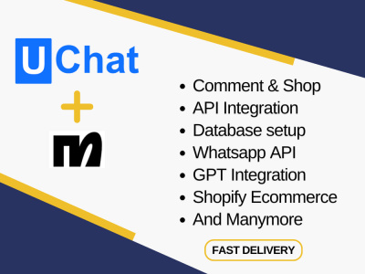 AI chatbot for FB, Instagram & WhatsApp API Uchat, Manychat Bot Automation