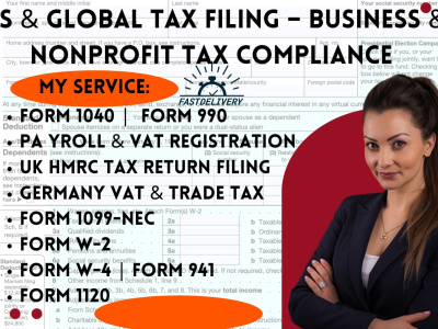 Files on forms & Global Tax Filing – Business & Nonprofit Tax Compliance