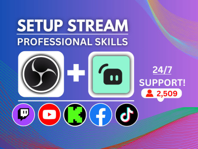 OBS setup for PROFESSIONAL streaming on Twitch, YouTube, and Kick, etc!