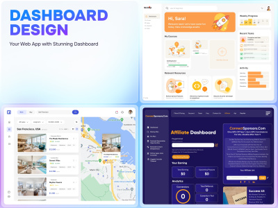 UI UX Dashboard Web Design for your App | Upwork
