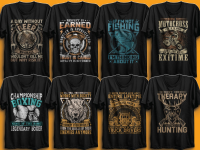 Create amazing graphic t shirt design and typography t shirt design ...